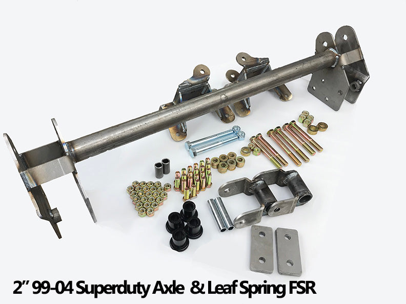 92-97 F-250/350 Shackle Reversal Kits (Super Duty spring)