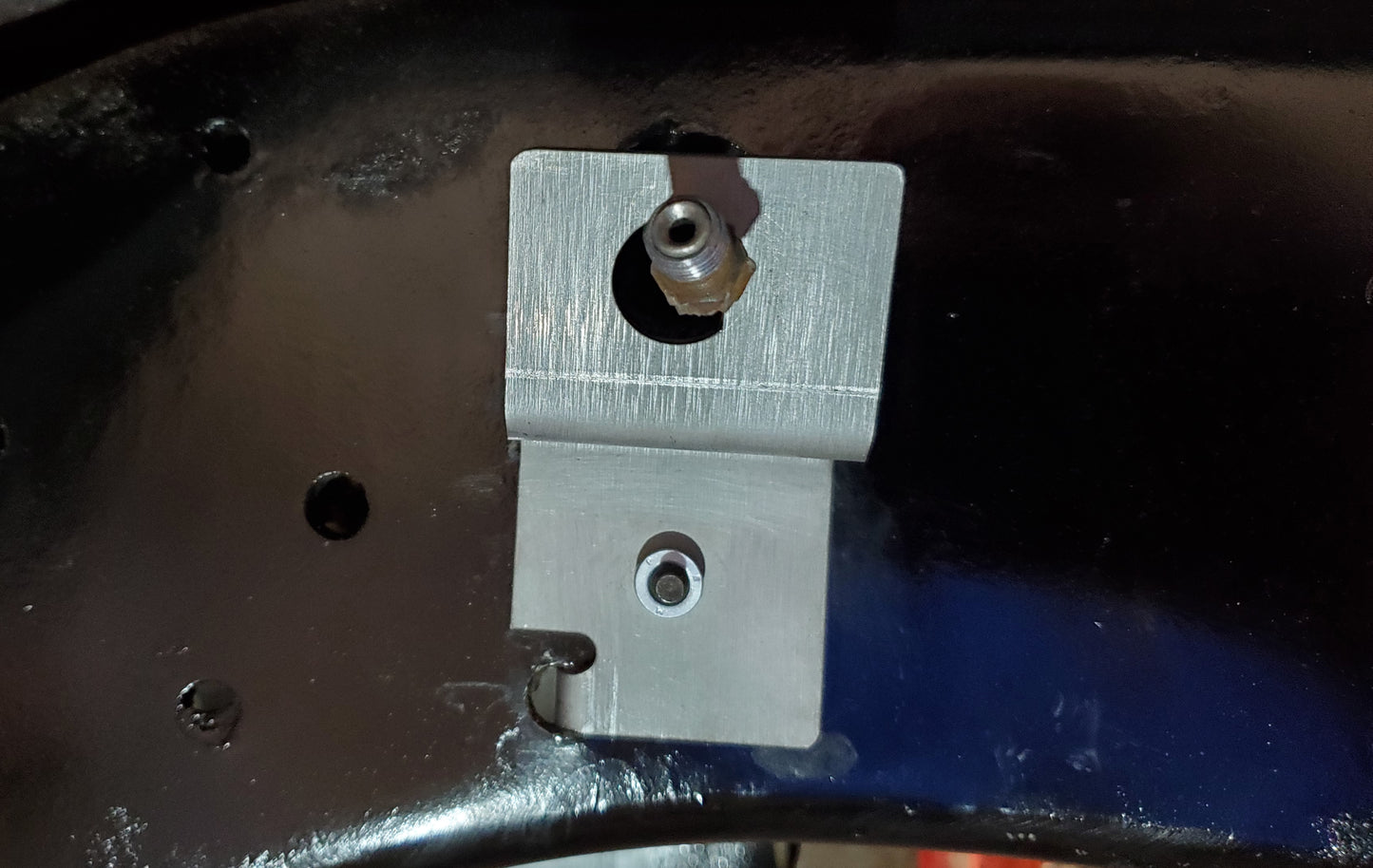 92-97 Ford Front Brake Line Bracket Set