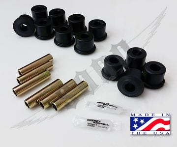 Chevy 63 Inch Rear Leaf Spring & Shackle Bushing Kit