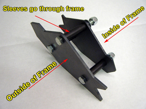 Toyota HD Steering Box Mount Kit