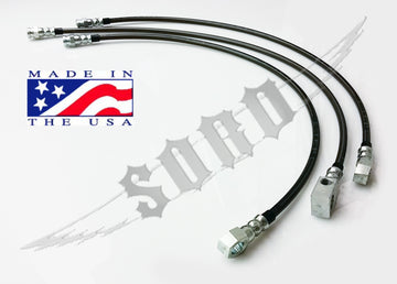 Toyota Full Width Axle Conversion Multi-Layer Brake Lines