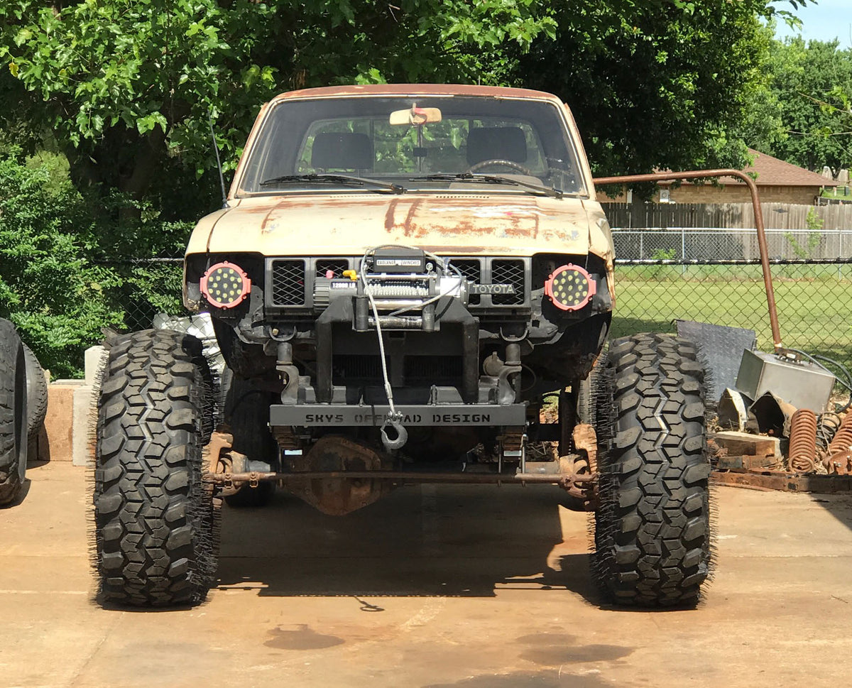 Toyota Full Width Solid Axle Swap – Sky's Offroad Design